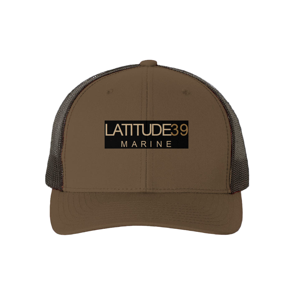 Black Mesh Retro Trucker Cap, LTD39